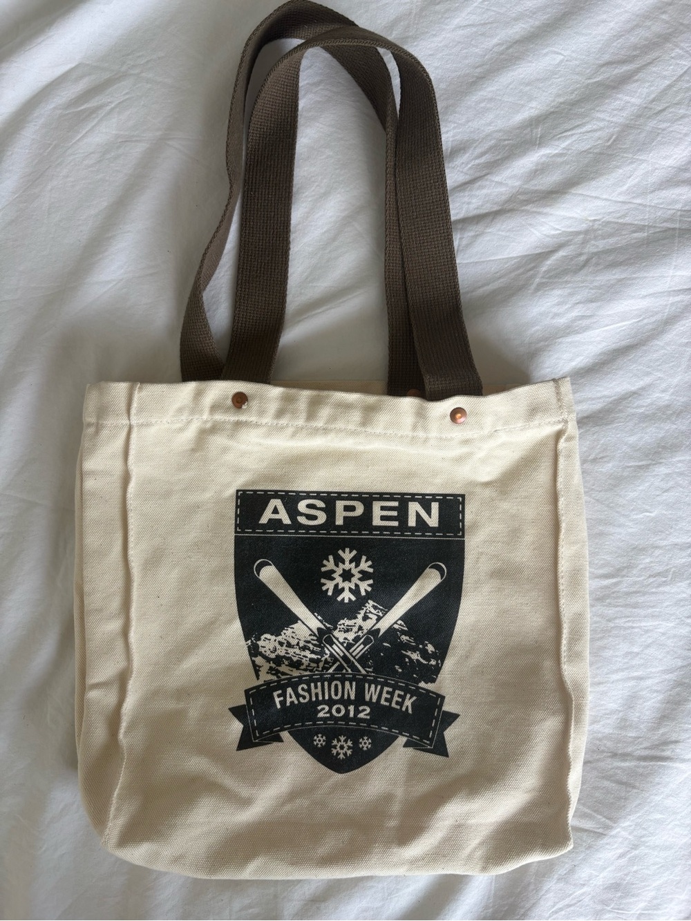 FEED Projects x Aspen Fashion Week 2012 Organic Cotton Canvas Tote Bag FEED 10